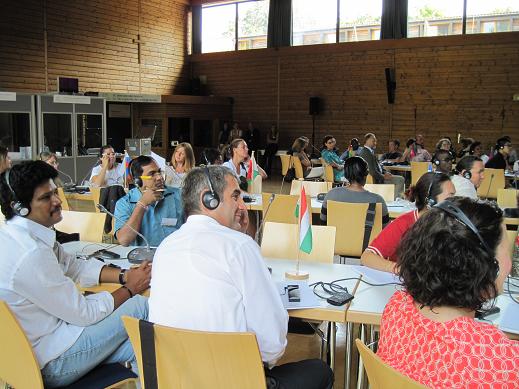 YPARD Europe: Active listening and experience sharing in the plenary